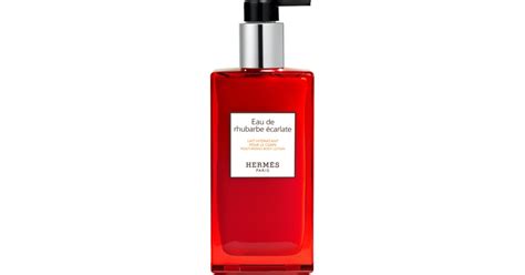 hermes rhubarbe ecarlate 100ml|hermes body balm.